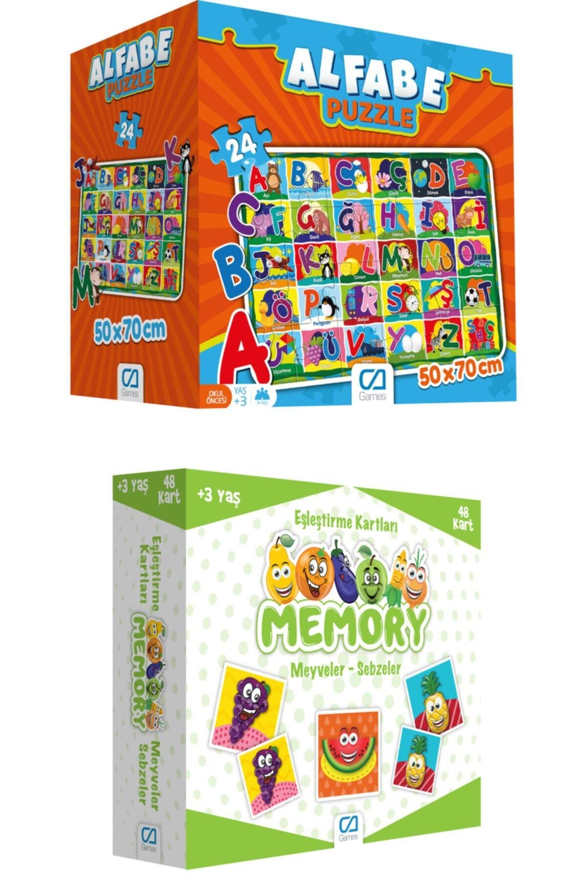 2'li Yer Puzzle Ve Memory Set (5027-5040)