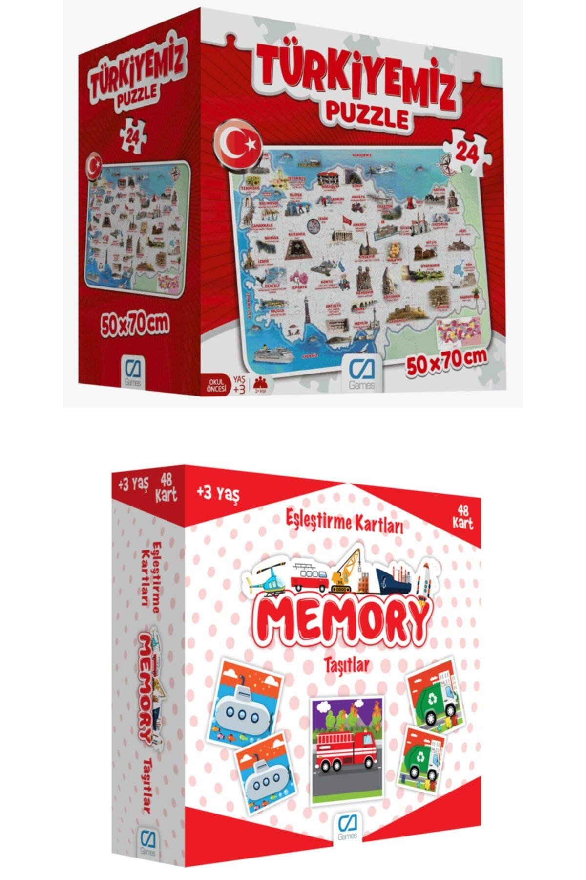 2'li Yer Puzzle Ve Memory Set (5079-5038)