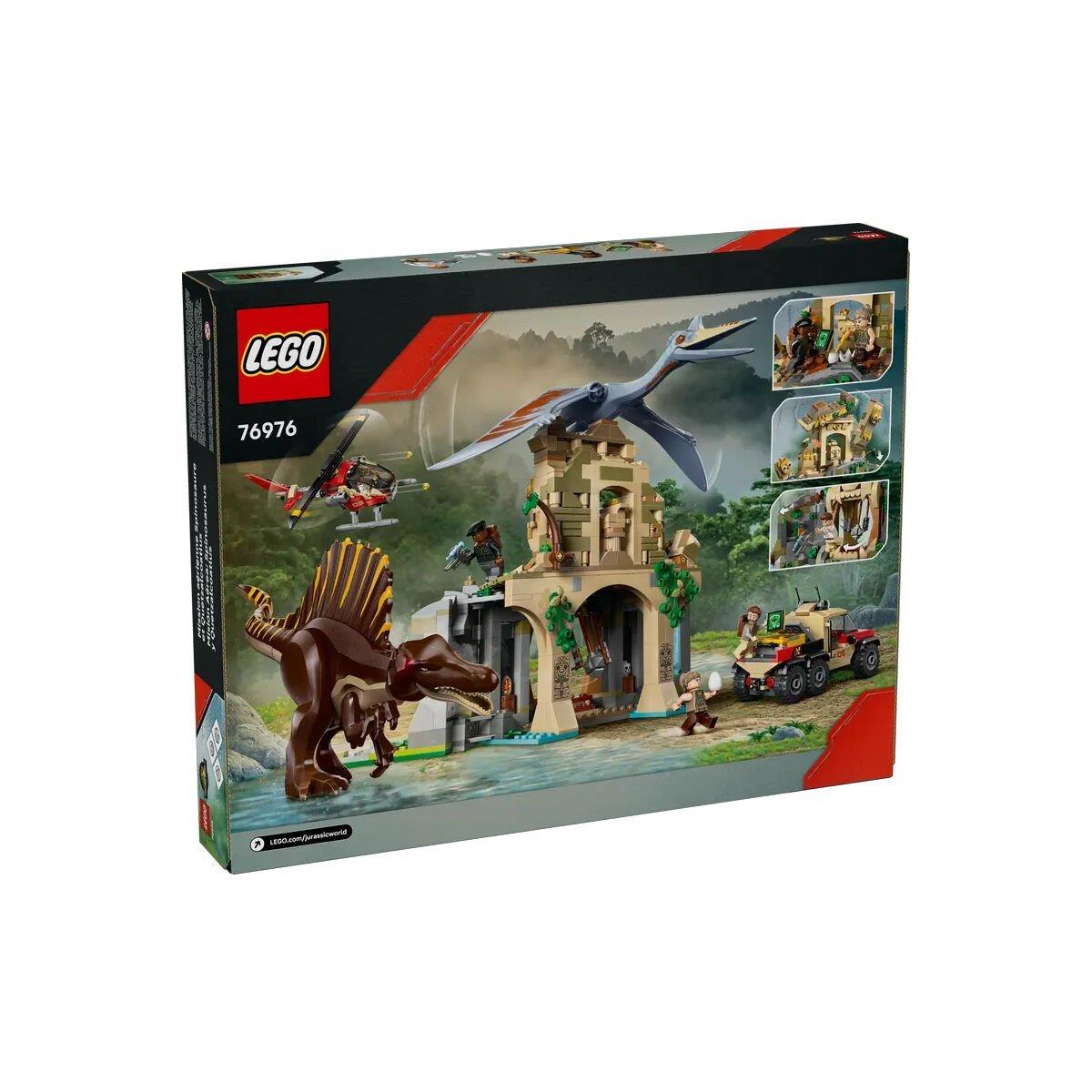 76976 Lego Jurassic World Spinosaurus ve Quetzalcoatlus 984 parça