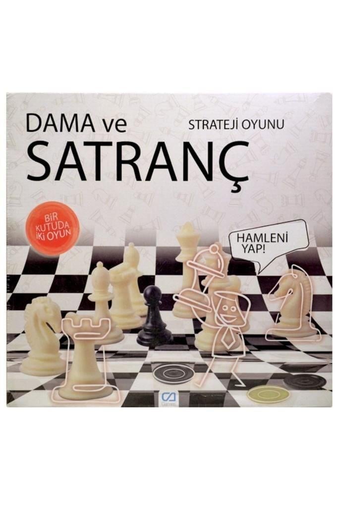 Dama ve Satranç Plastik Kutulu - 5188