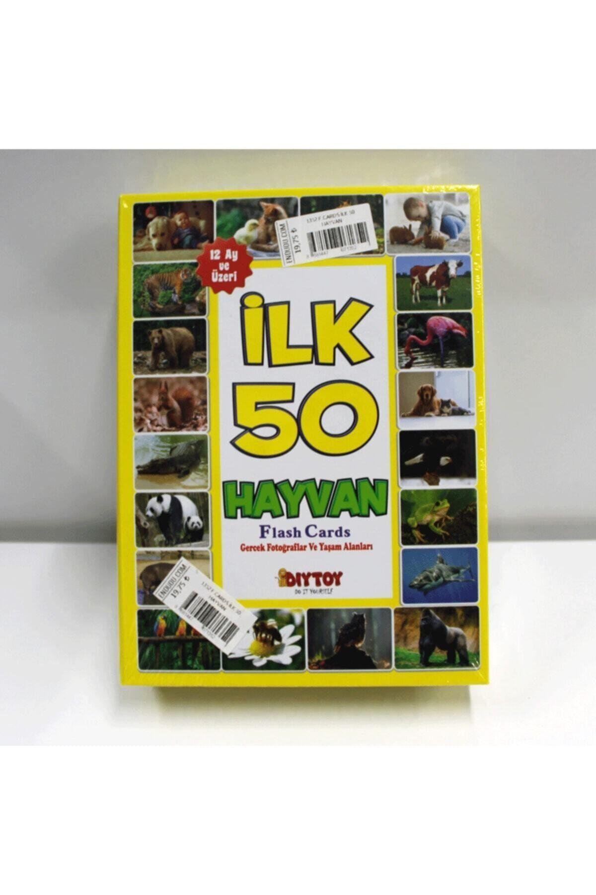 Diytoy Dıy-toy Ilk 50 Hayvan Flash Kartları