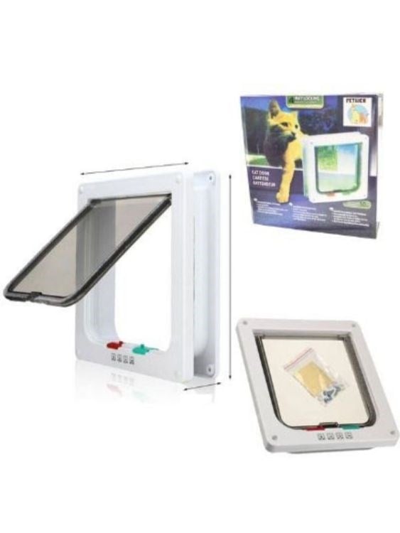 Eurocat Kedi Kapısı 4 Yollu (19x20x2)