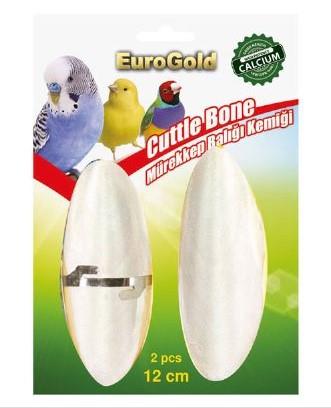 Eurogold Mürekkep Balığı Kemiği Gaga Taşı 2 Li 12 Cm X 12 Adet