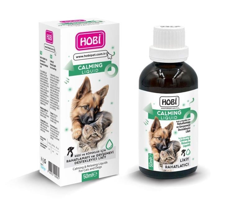 Hobi Calming Liquid Kedi ve Köpekler İçin Rahatlatıcı Sıvı 50ml