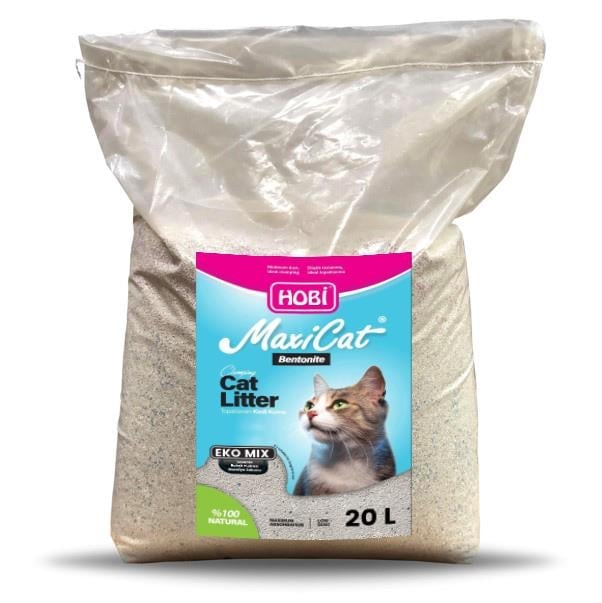 Hobi Maxicat Eko Mix Bentonit Kedi Kumu 20 Litre