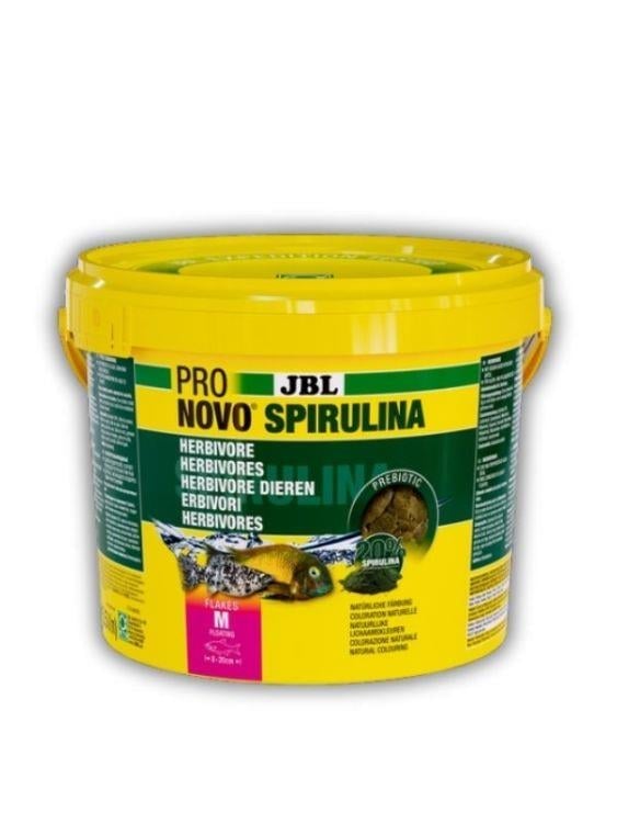 JBL Pronovo Spirulina Flakes M Pul Balık Yemi 5.5 L
