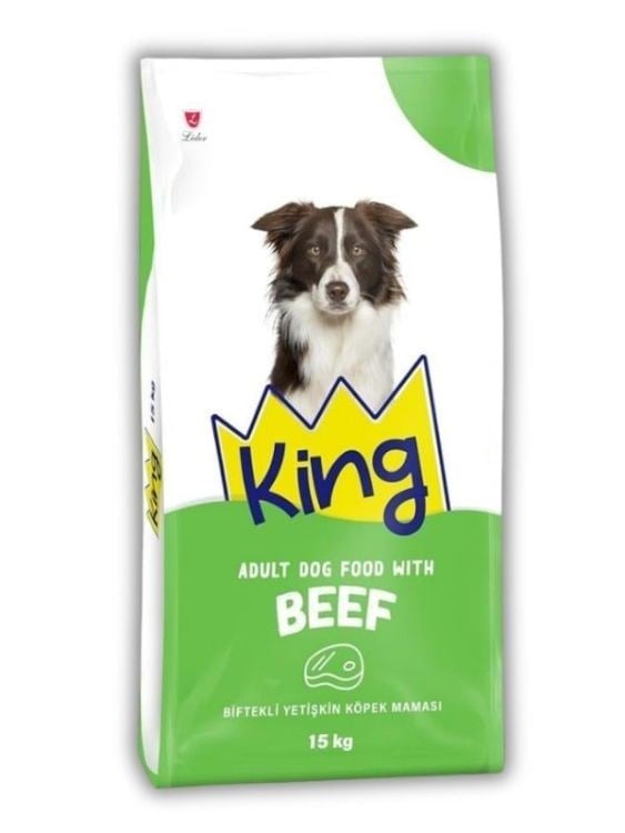 King Biftekli Yetişkin Köpek Maması 15 Kg