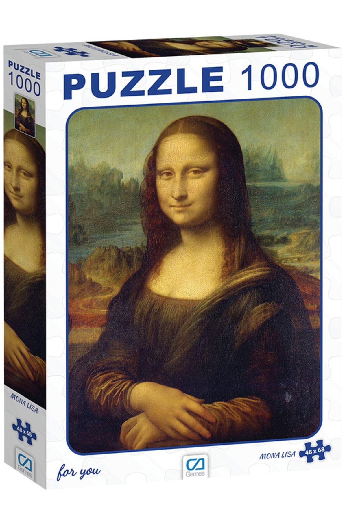 Mona Lisa 1000 Parça Puzzle