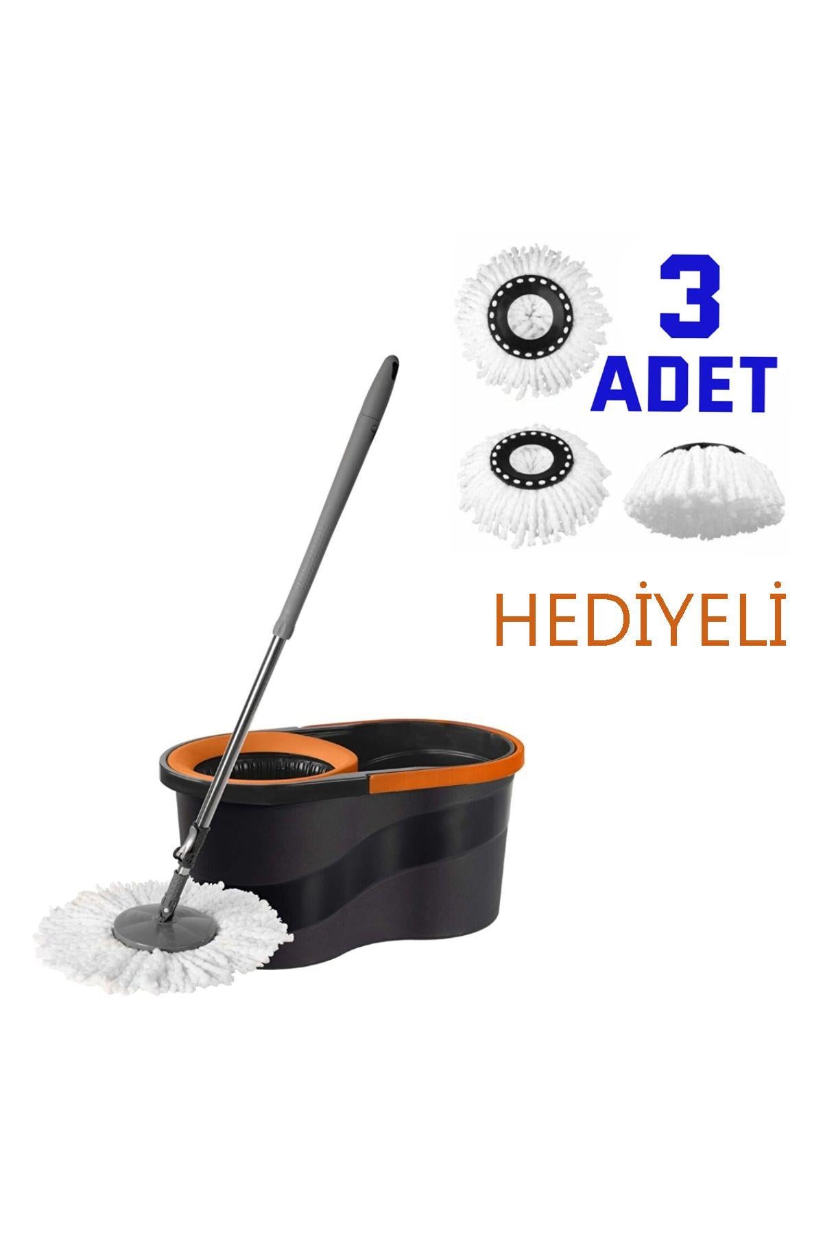 Nero Döner Başlıklı Temizlik Seti + 3 MOP HEDİYELİ