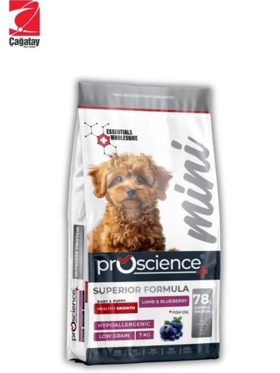 Pro Science Kuzu Etli & Yaban Mersinli Küçük Irk Yavru Köpek Maması 7 Kg