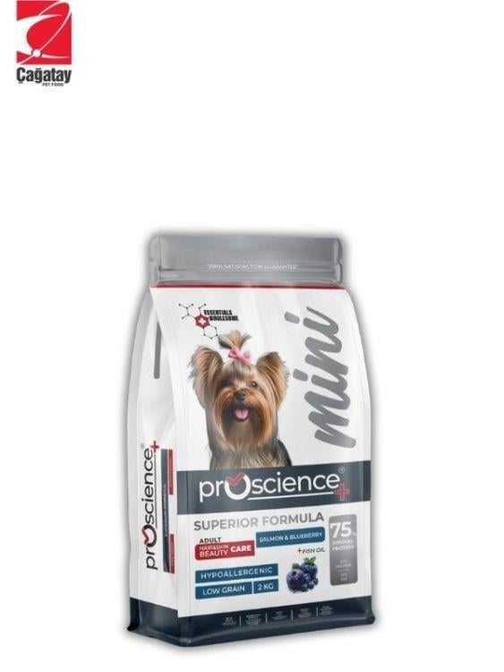Pro Science Somonlu & Yaban Mersinli Küçük Irk Yetişkin Köpek Maması 2 Kg