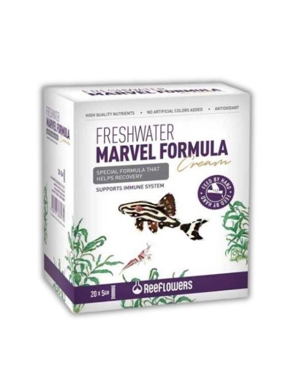 Reeflowers Freshwater Marvel Formula Cream Jel Balık Yemi 5 Gr 20 Lİ