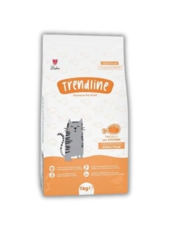 Trendline Kitten Tavuklu Yavru Kedi Maması 1 Kg