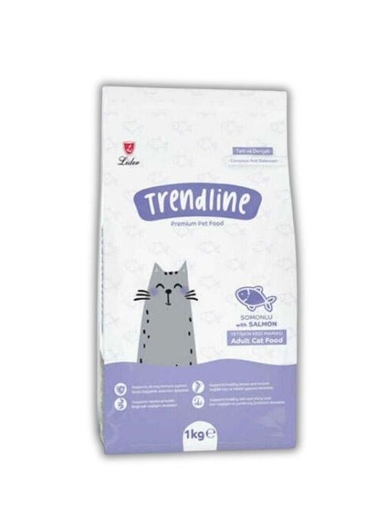 Trendline Somonlu Yetişkin Kedi Maması 1 Kg
