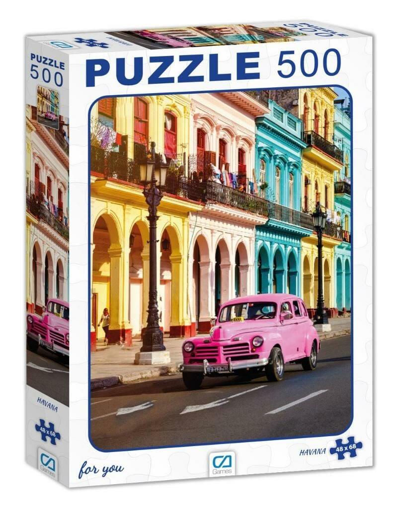 VENEDİK - HAVANA 500 PARÇA PUZZLE 2'Lİ SET