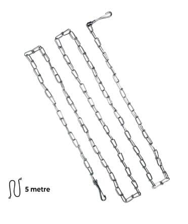 Zampa Milos Kedi Köpek Bağlama Zinciri 3 Mm X 5 Metre (Lcto-5)