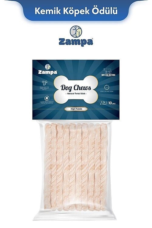 Zampa Natural Burgu Ödül Çubuk 5 Gr 10 Lu (Dc4577)