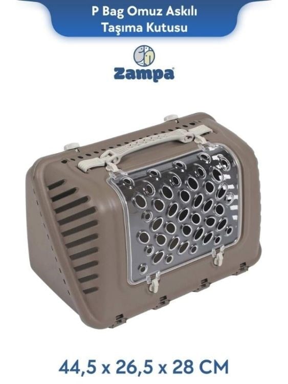Zampa Plus P Bag, Omuz Askılı Taşma Çantası 44,5x26,5x28 cm (ZIT-3102)