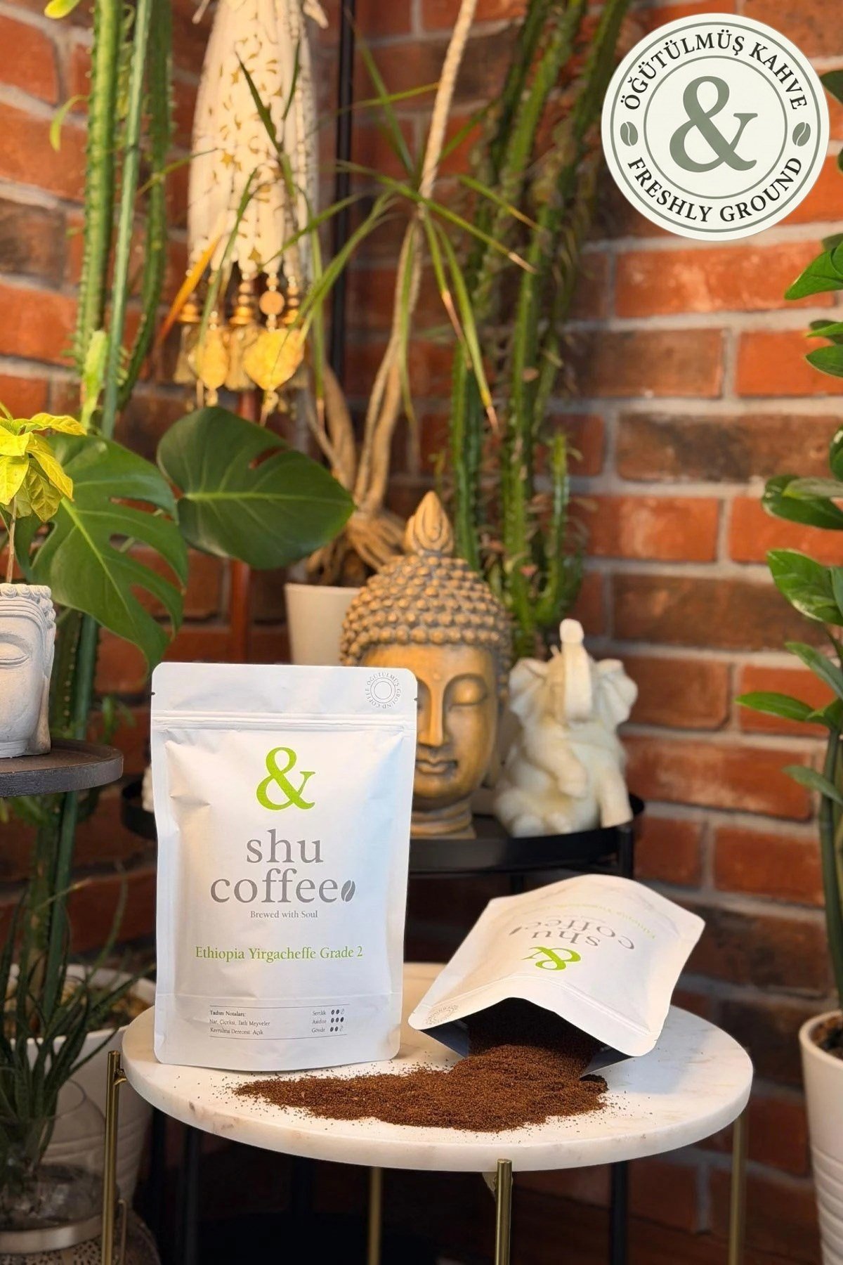 Ethiopia Yirgacheffe Grade 2 200 gr Öğütülmüş Kahve