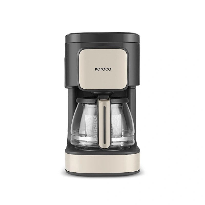 Karaca Just Coffee Aroma 2 In 1 Filtre Kahve ve Çay Demleme Makinesi Bej
