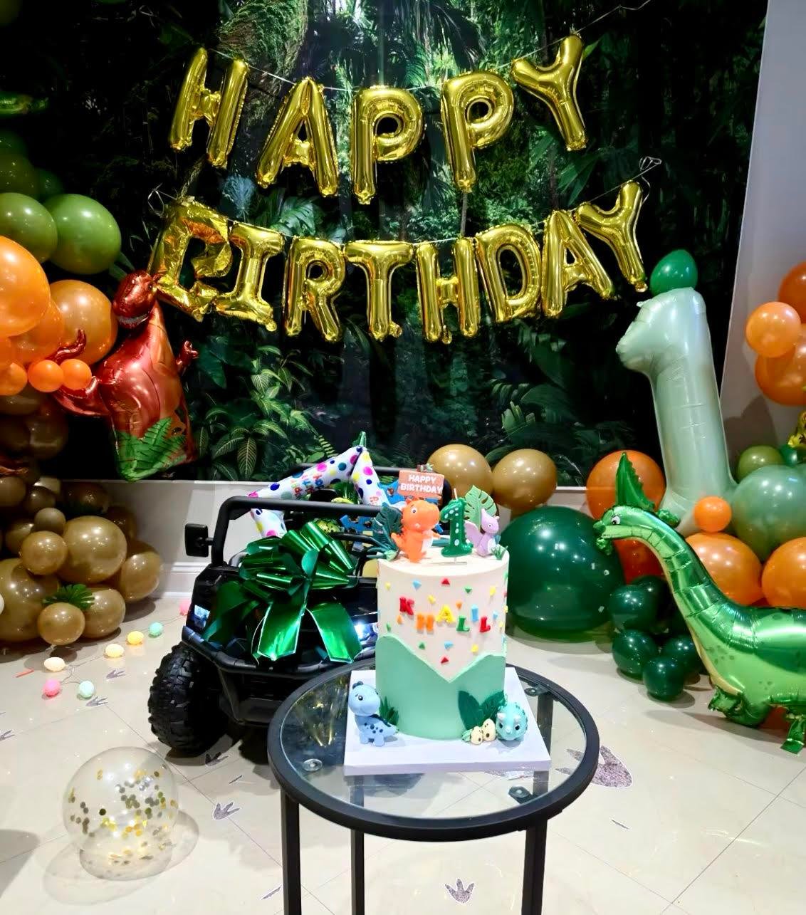 Altın Happy Birthday Folyo Balon