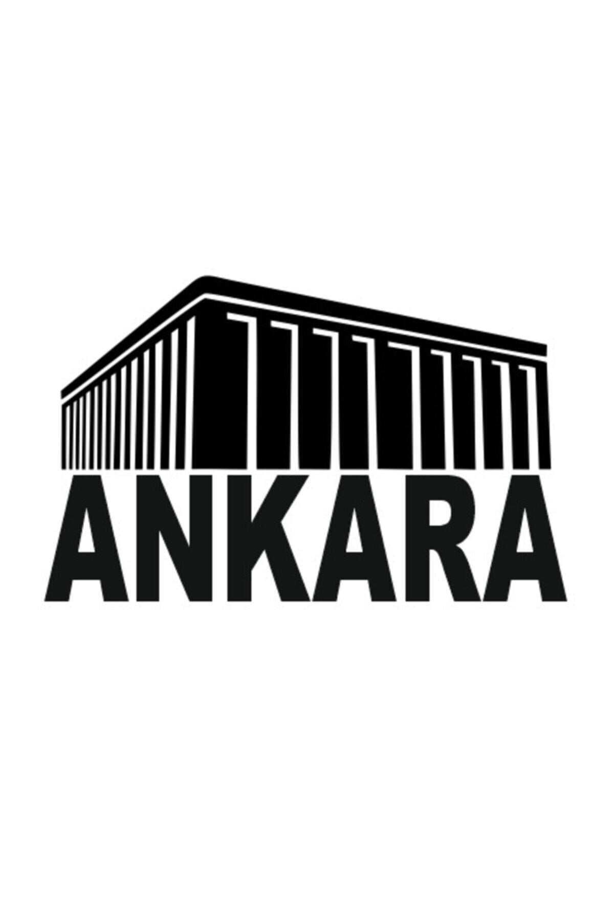 Anıtkabir Ankara Oto özel yeni sticker Siyah 14*9 Cm