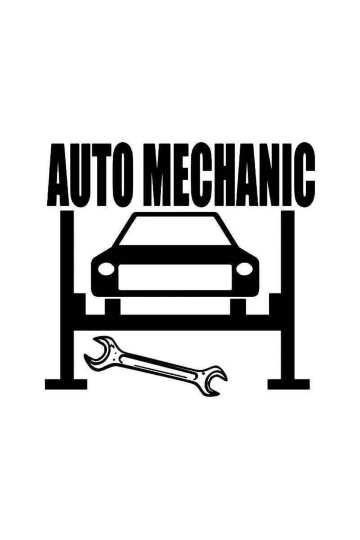Auto Mechanic Oto özel yeni sticker 20 Cm
