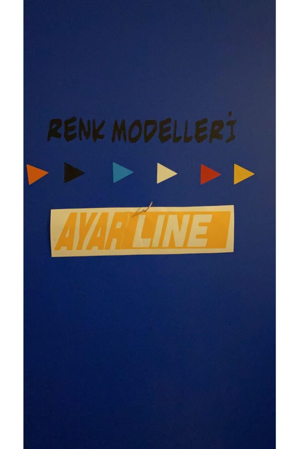 Ayarlıne Oto özel yeni sticker 19*4 Cm