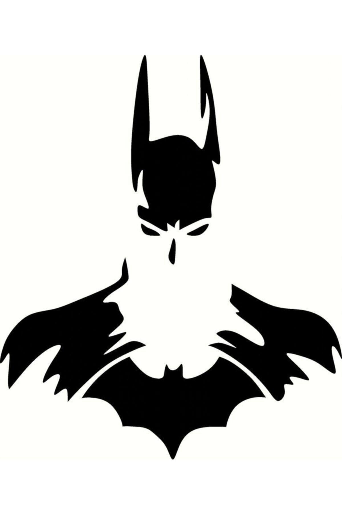 Batman Tasarımlı Oto özel yeni sticker Siyah 20*15 Cm