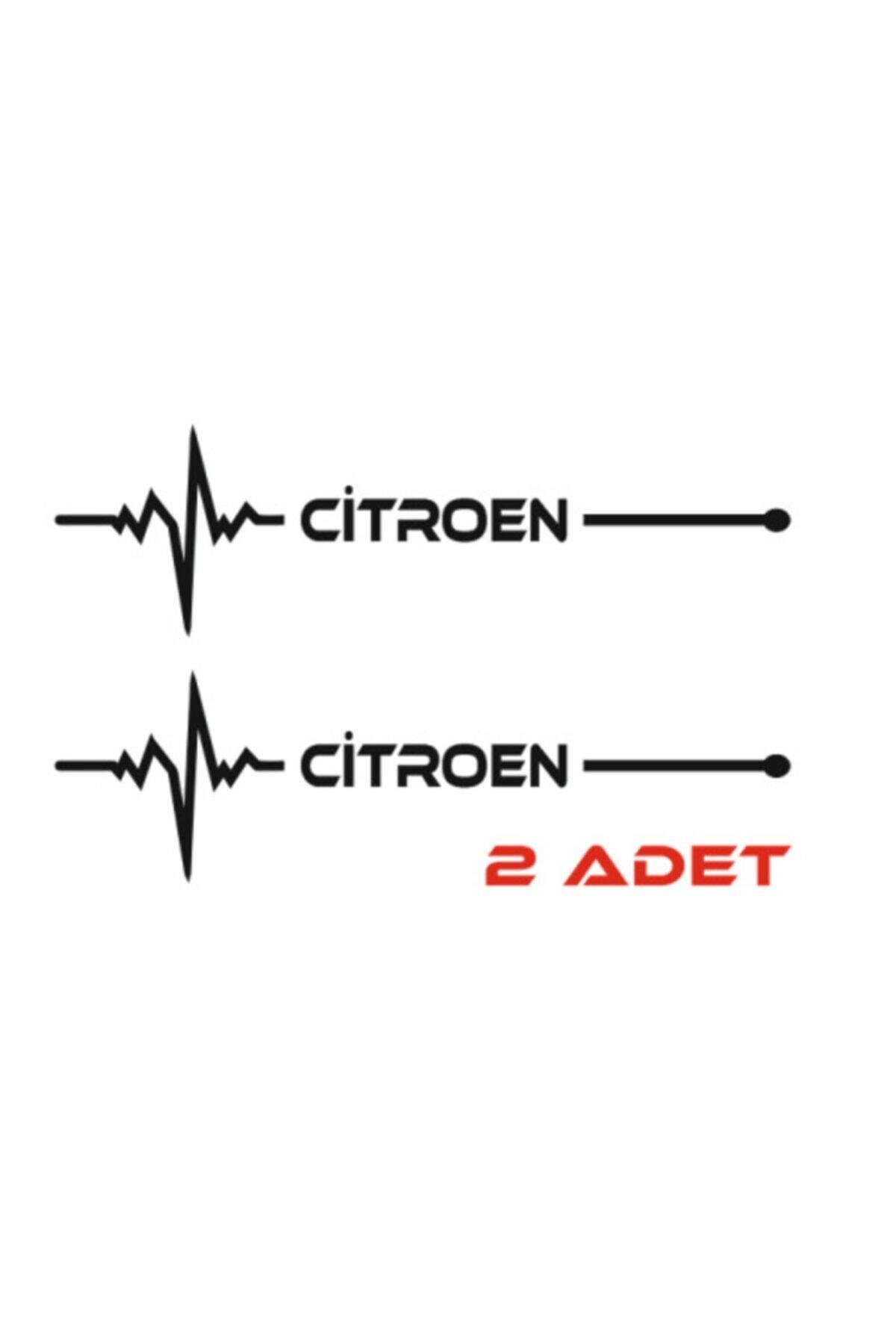 Citroen İçin şık tasarım karbon sticker seti Aksesuar Nabız özel yeni sticker 30*8 Cm
