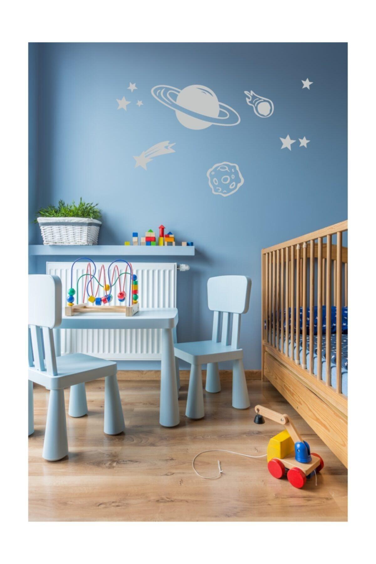 Çocuk Odası özel yeni sticker - - Uzay Galaksi- (-özel yeni sticker103)