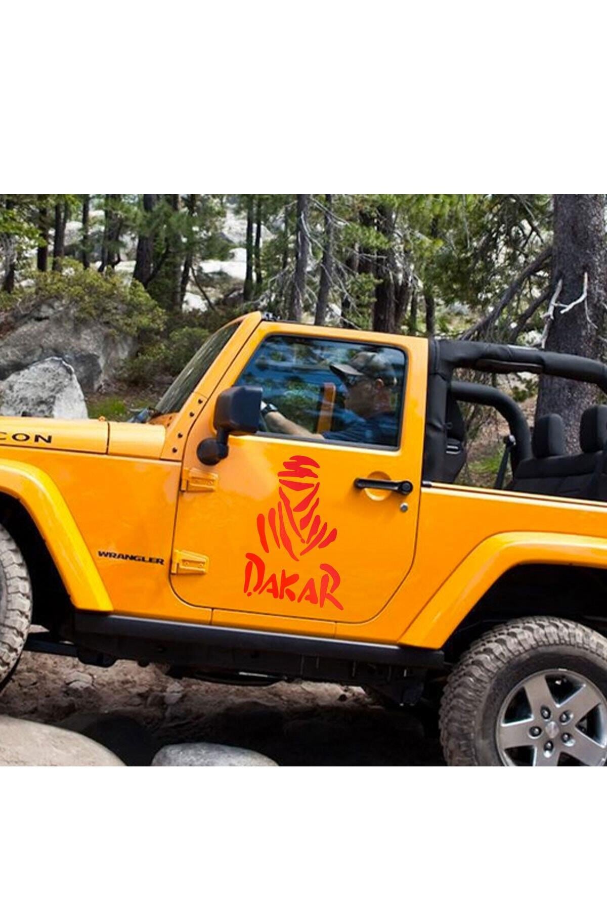 Dakar Kurukafa Offroad özel yeni sticker 45*31Cm