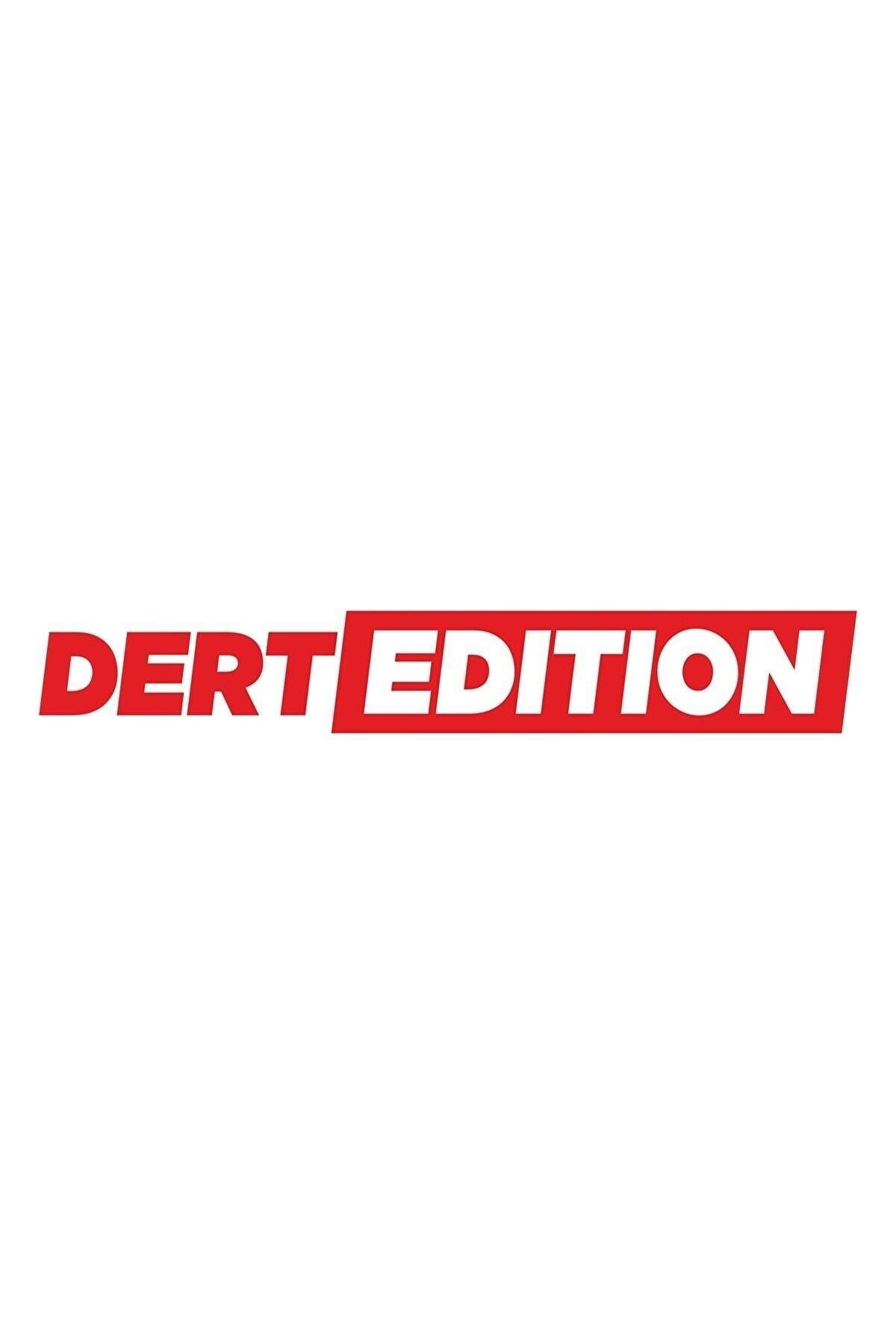 Dert Edition Oto Cam özel yeni sticker 25*4 Cm