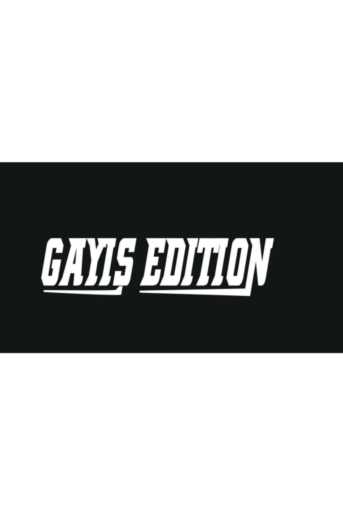 Gayış Edıtıon Oto Cam özel yeni sticker Beyaz 20*5 Cm
