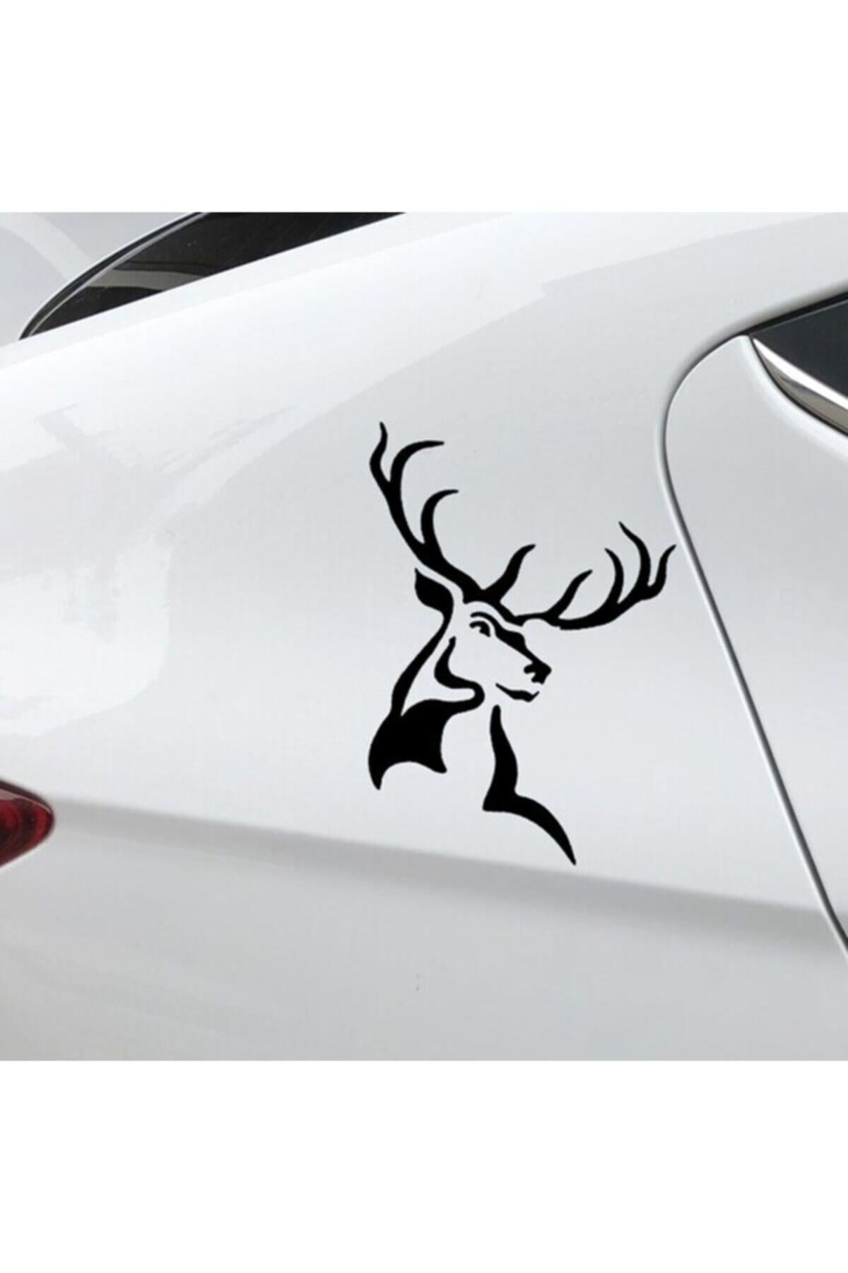 Geyik Tasarım Su Geçirmez Çıkarılabilir Oto özel yeni sticker 15*20 Cm