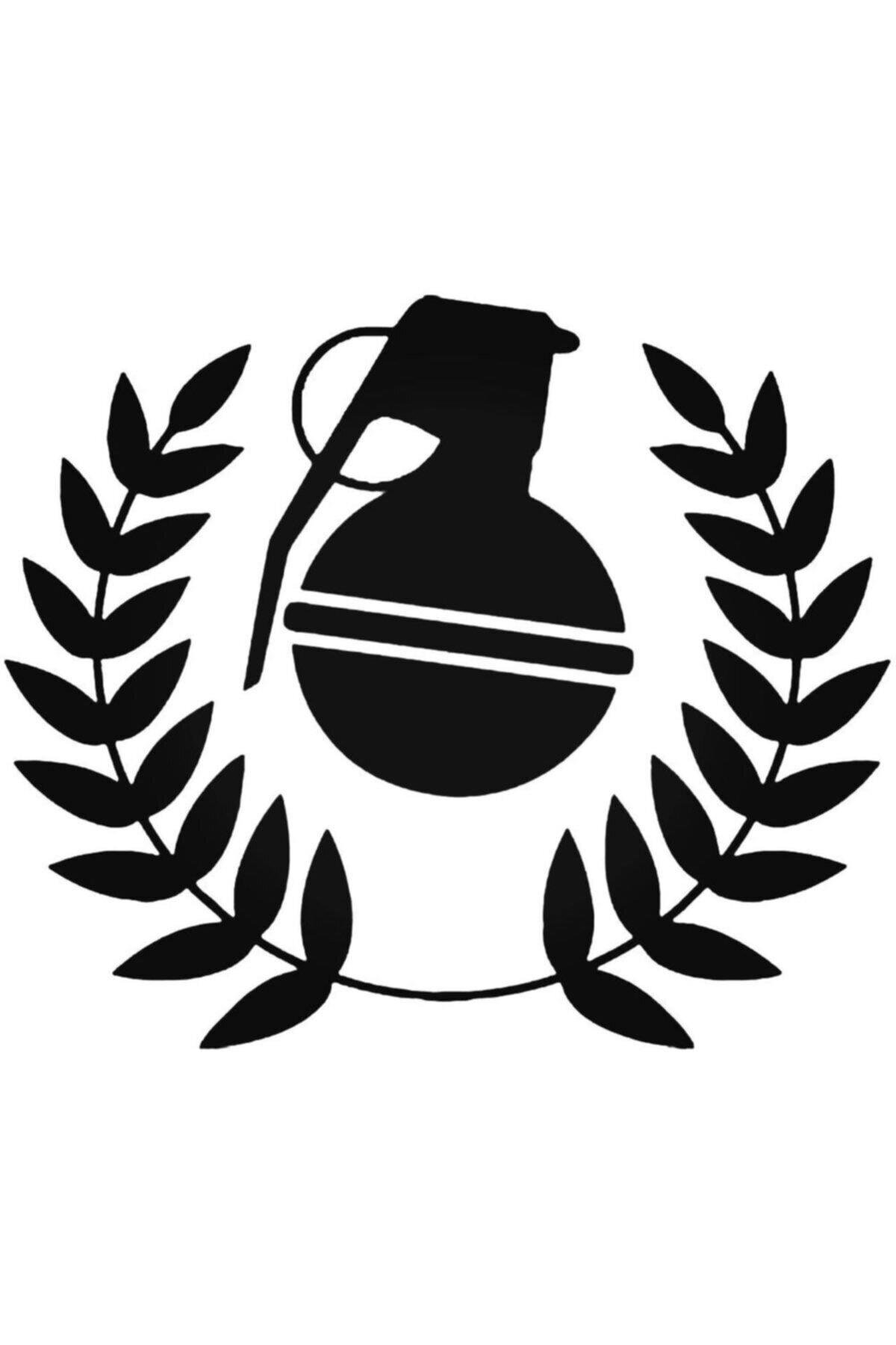 Grenade Army Oto özel yeni sticker 20 Cm