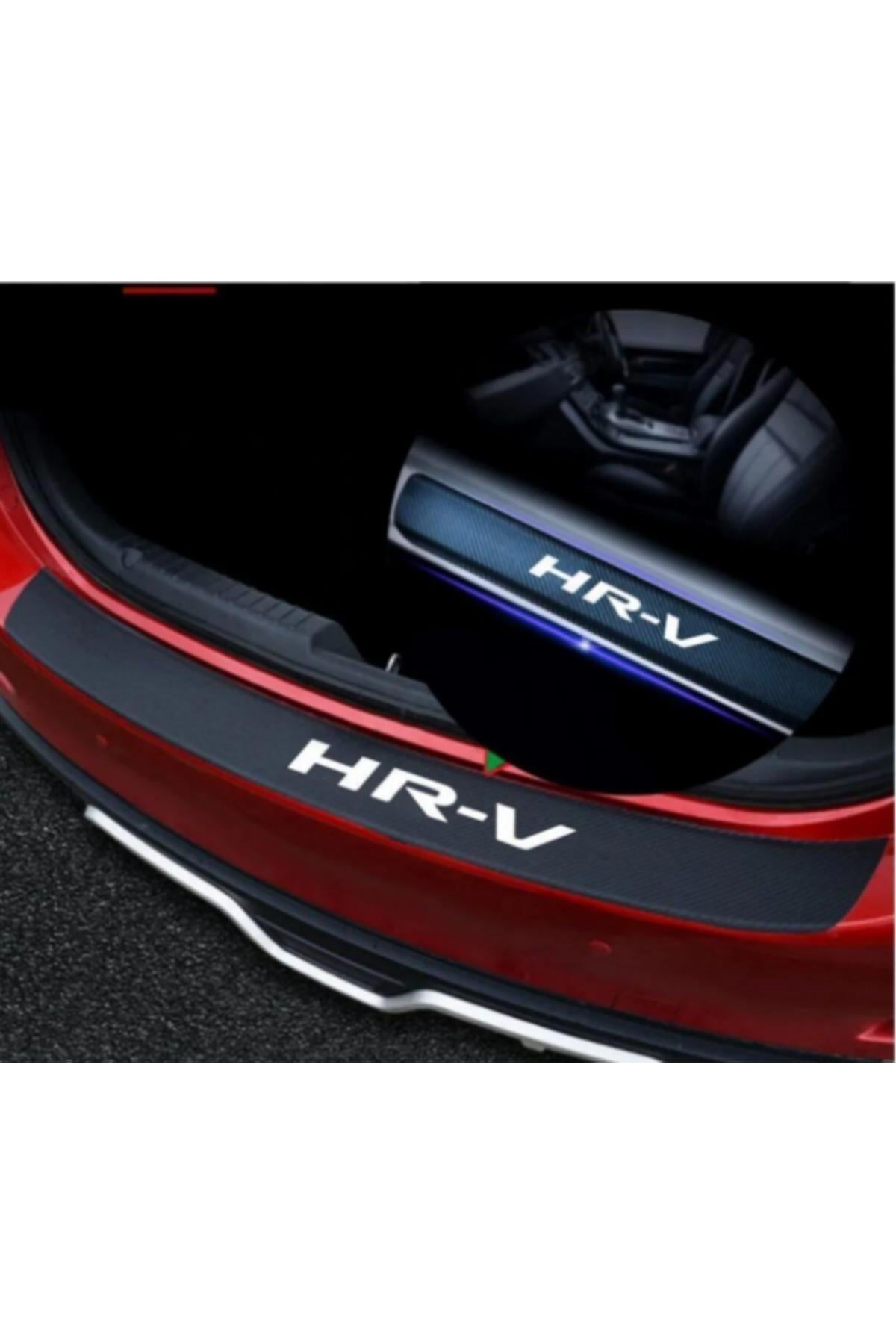 Honda Hrv İçin ŞIK TASARIM Oto Kapı eşikleri Sticker Karbon 4 Adet
