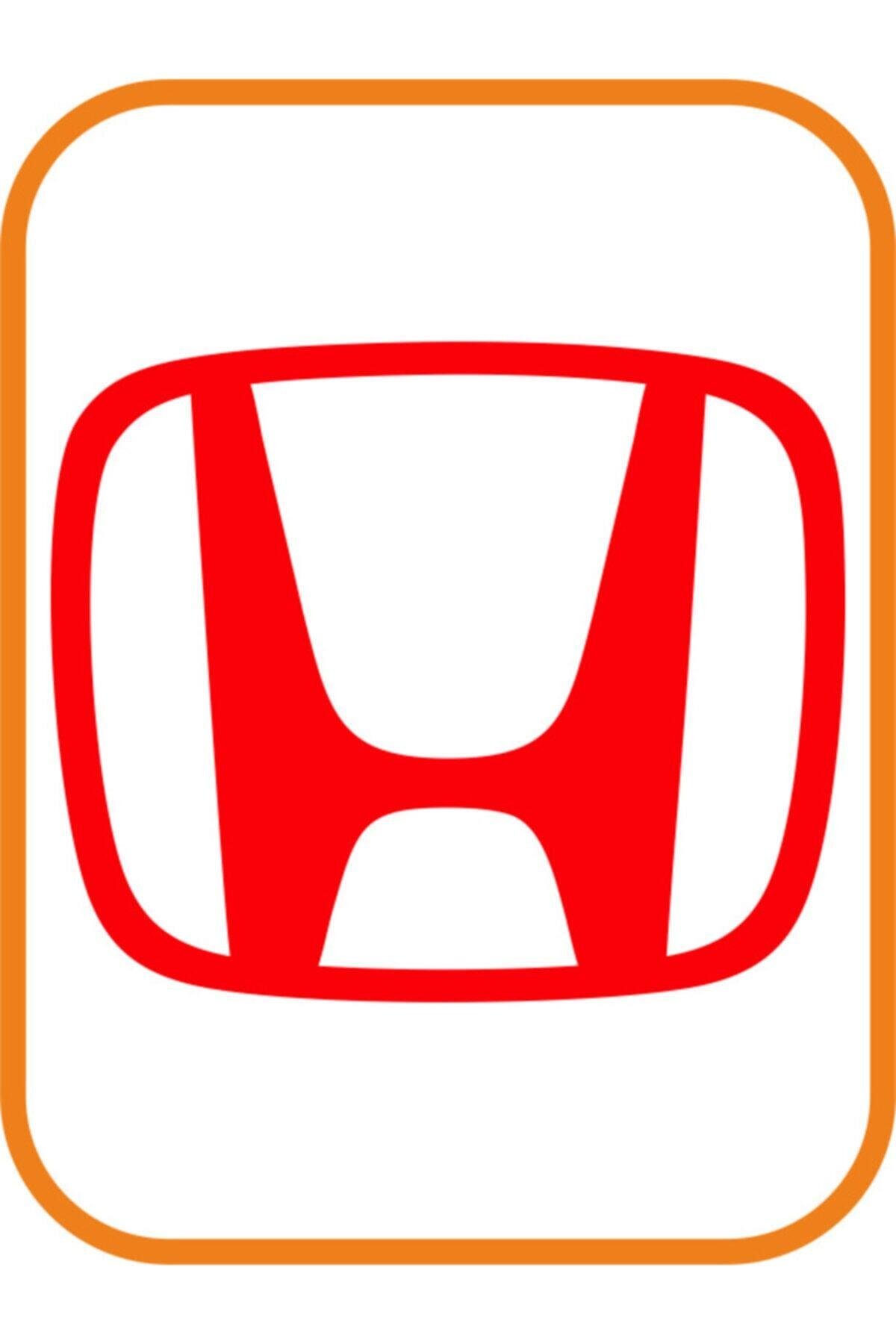 Honda Sunroof Cam Oto özel yeni sticker Kırmızı 40*30 Cm