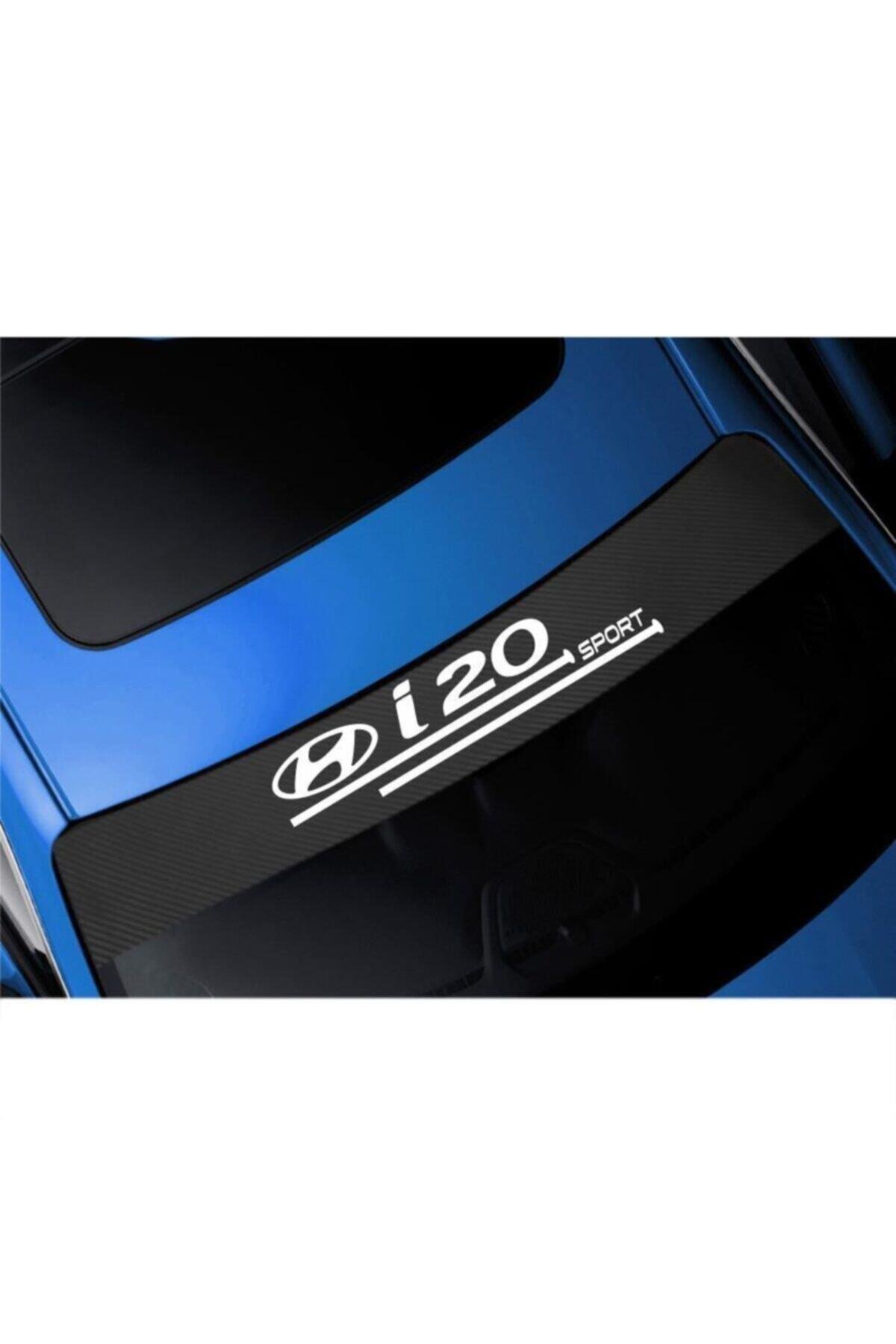 Hyundai I20 şık tasarım karbon sticker seti Karbon Ön Cam Oto özel yeni sticker