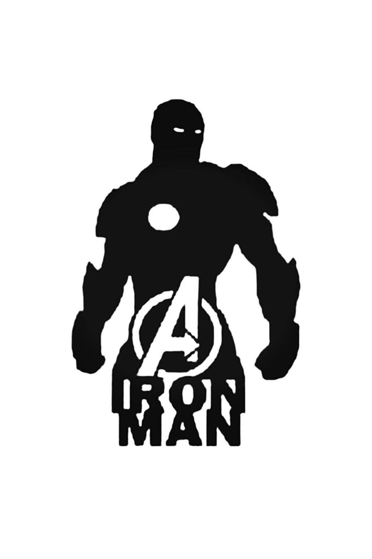 Iron Man Tasarım Oto özel yeni sticker 20 Cm
