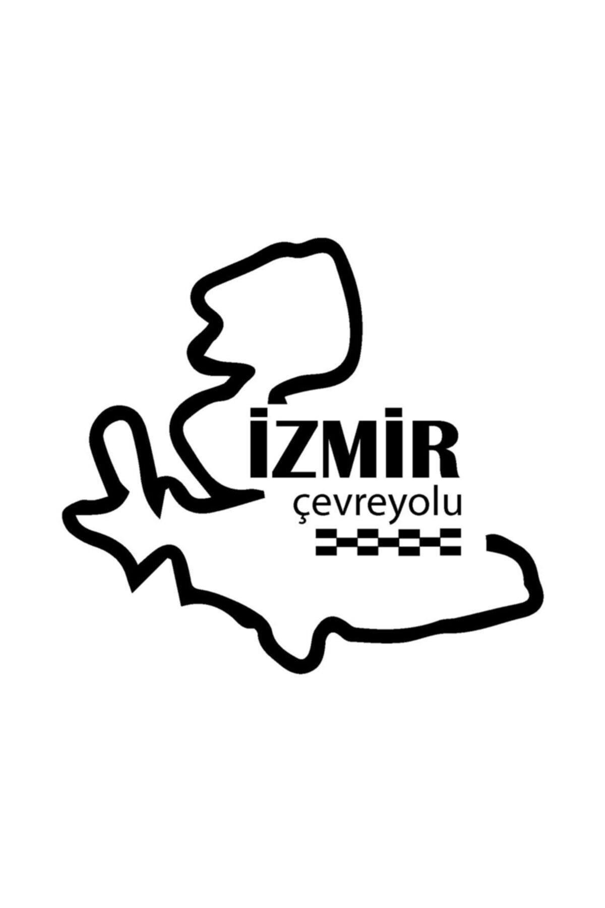 İzmir Çevreyolu özel yeni sticker 12*9 Cm
