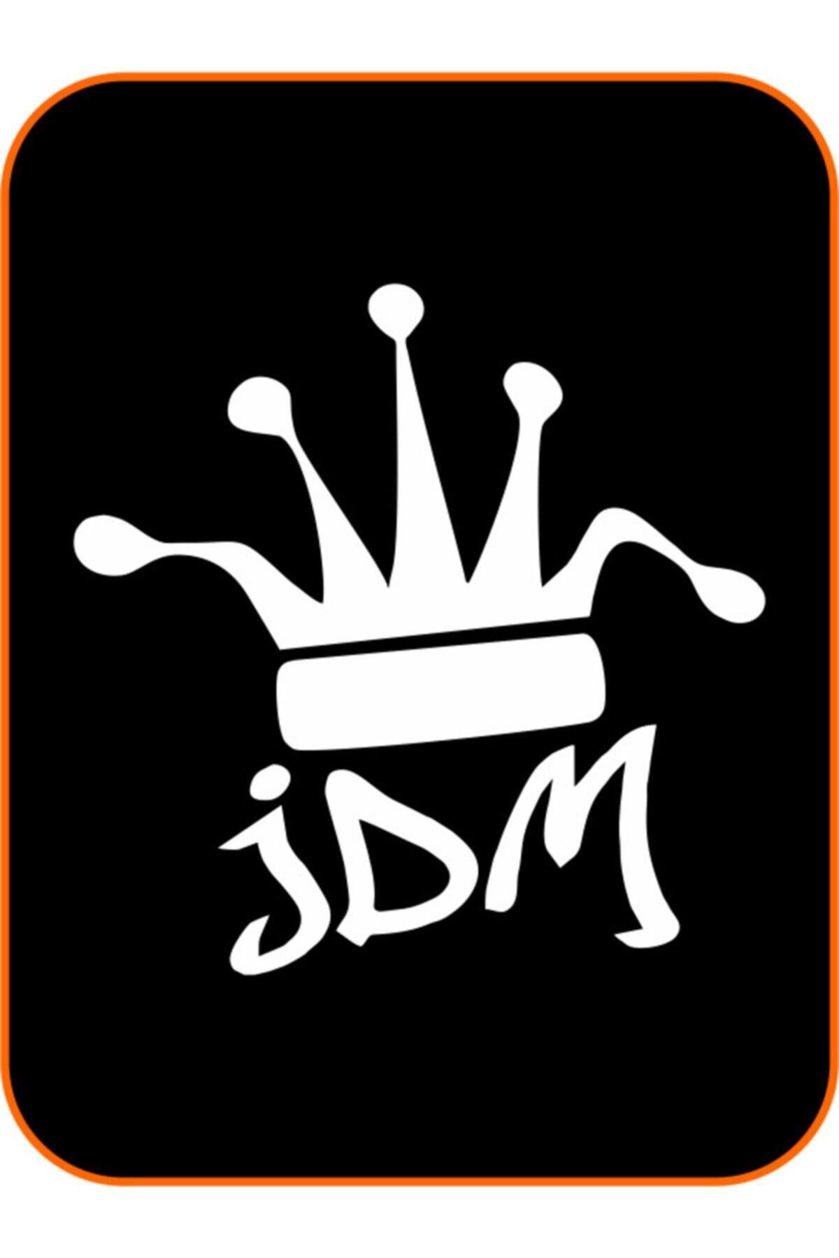 Jdm Oto özel yeni sticker Beyaz 20*20 Cm