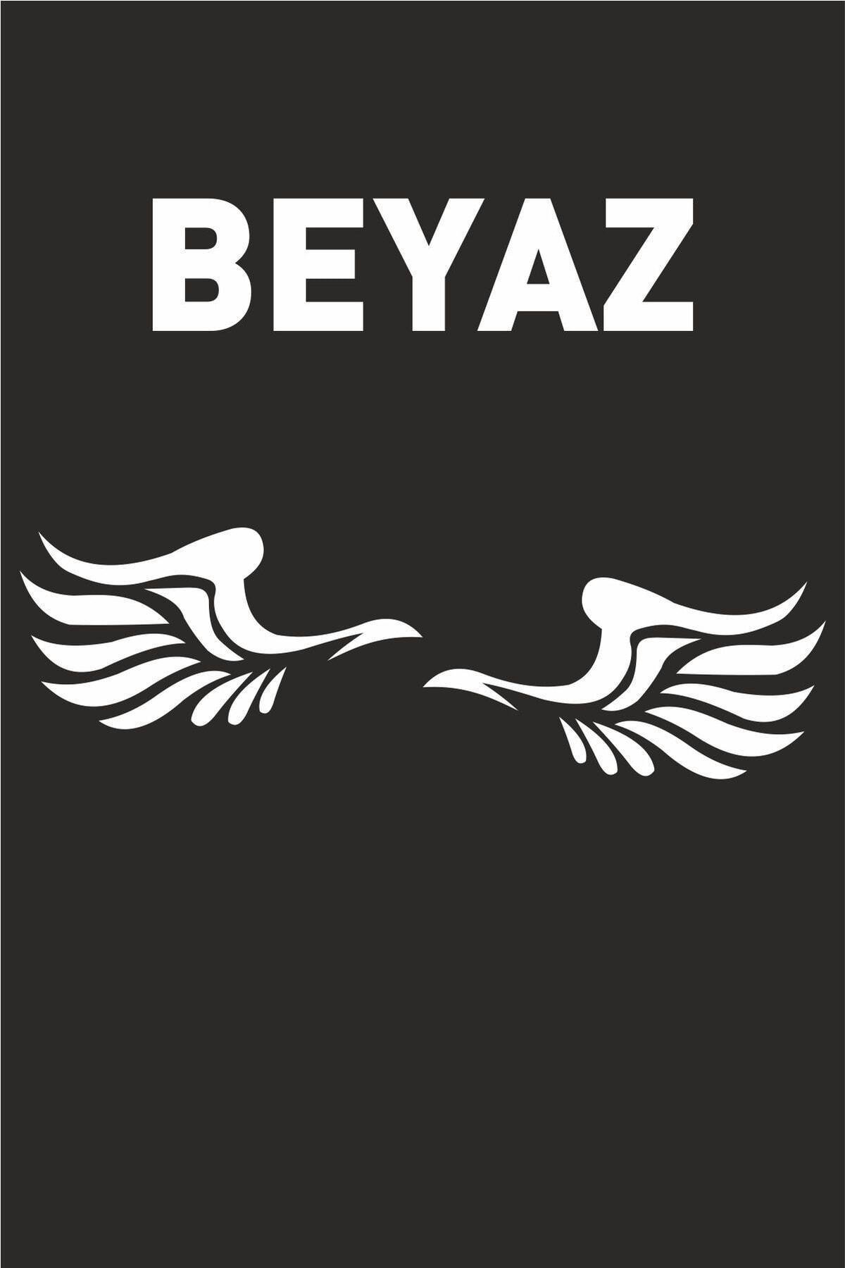 Kanat Yan Ayna Oto özel yeni sticker Siyah Sağ-Sol 2 Adet 12*6 Cm
