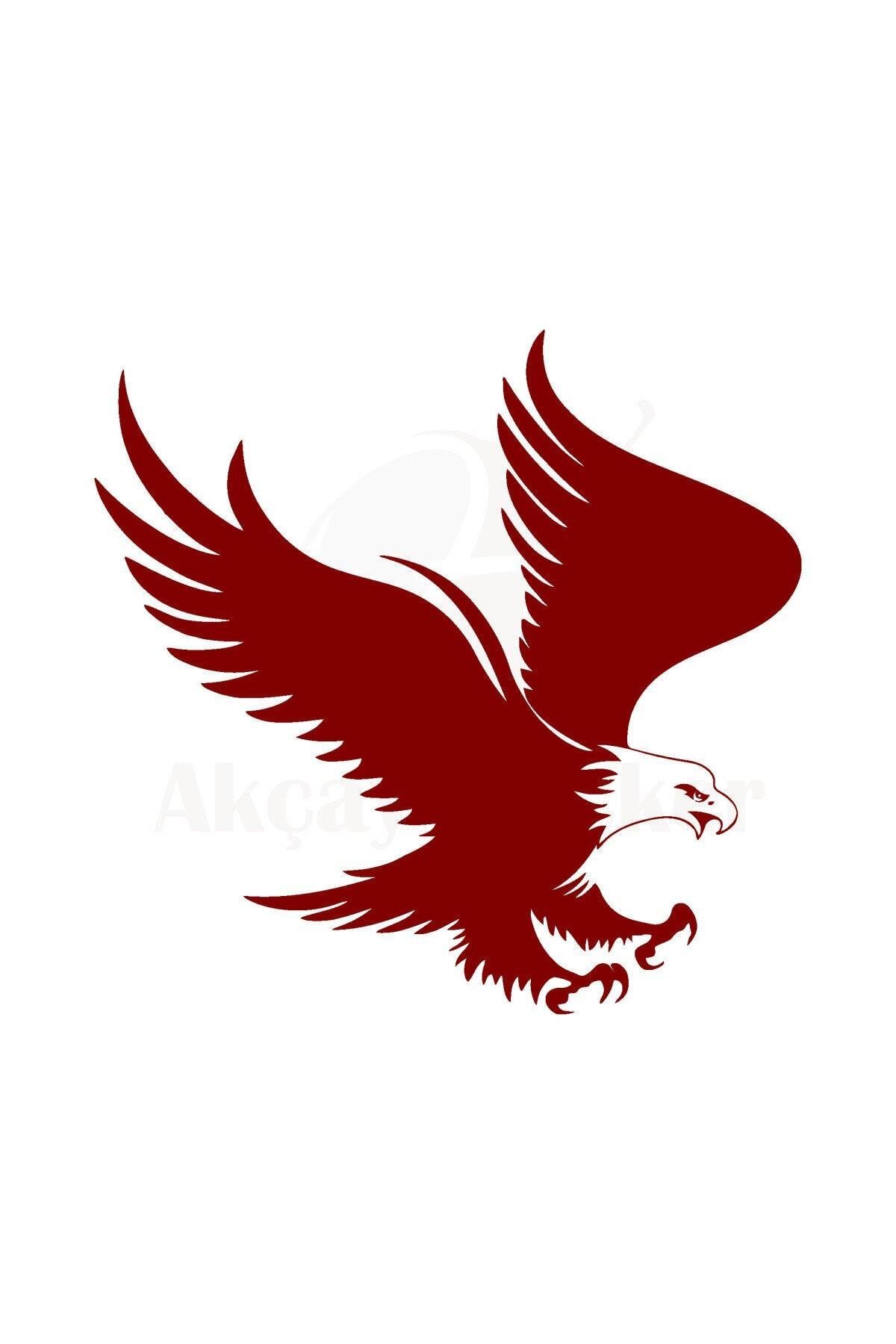 Kartal Tasarım Oto özel yeni sticker Kırmızı 20*20 Cm