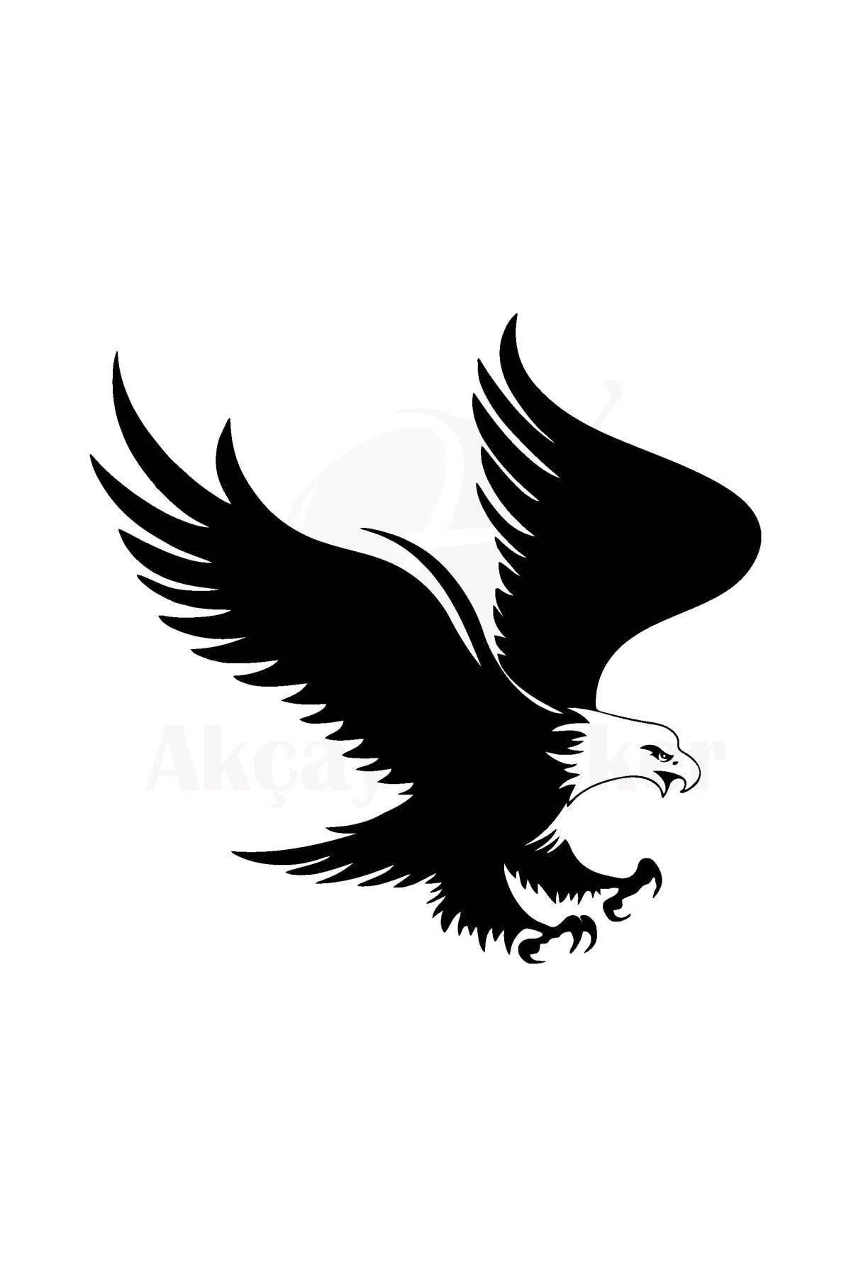 Kartal Tasarım Oto özel yeni sticker Siyah 30*30 Cm