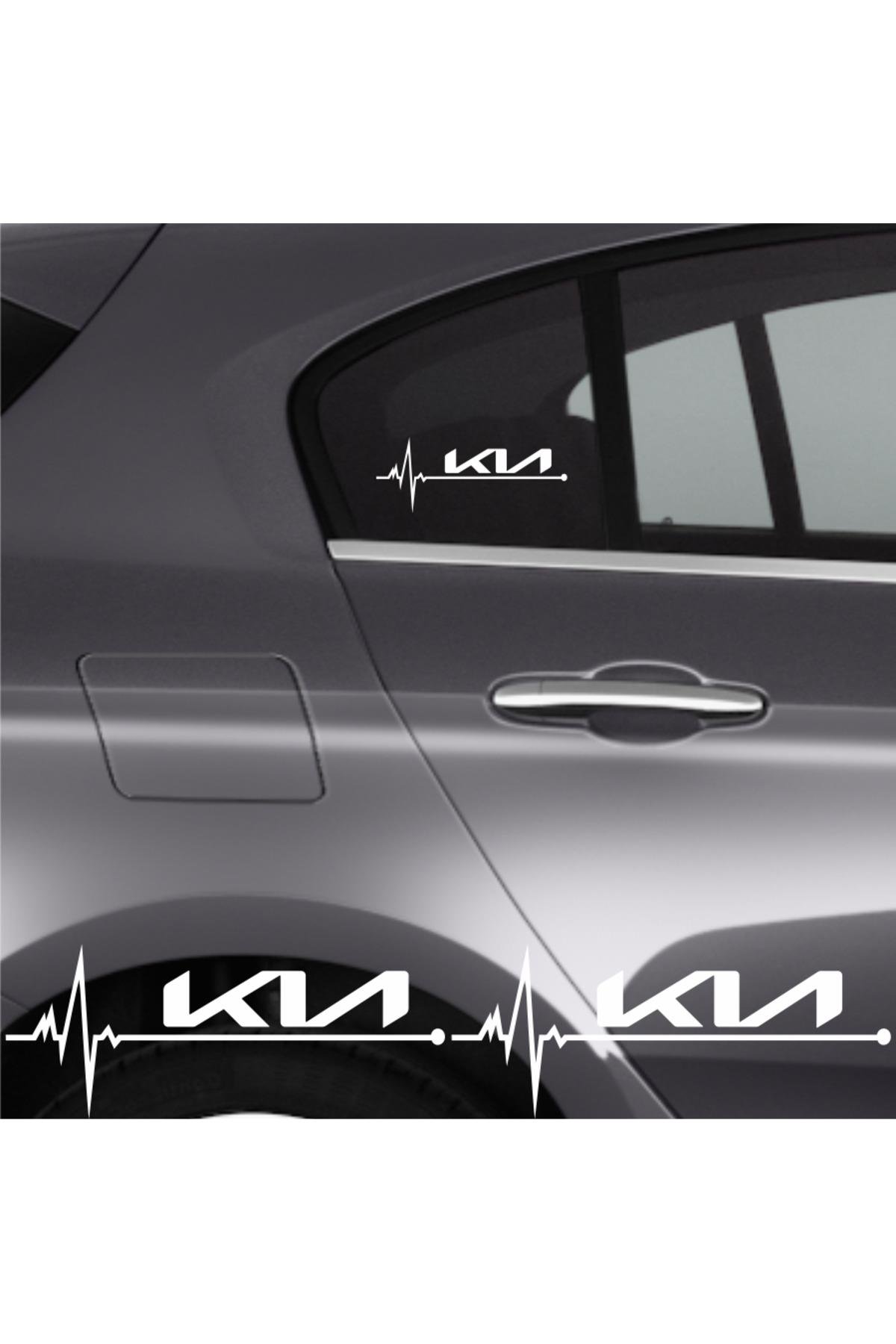 Kia Ceed İçin şık tasarım karbon sticker seti Aksesuar Oto Ritim özel yeni sticker 2 Adet 20*9 Cm