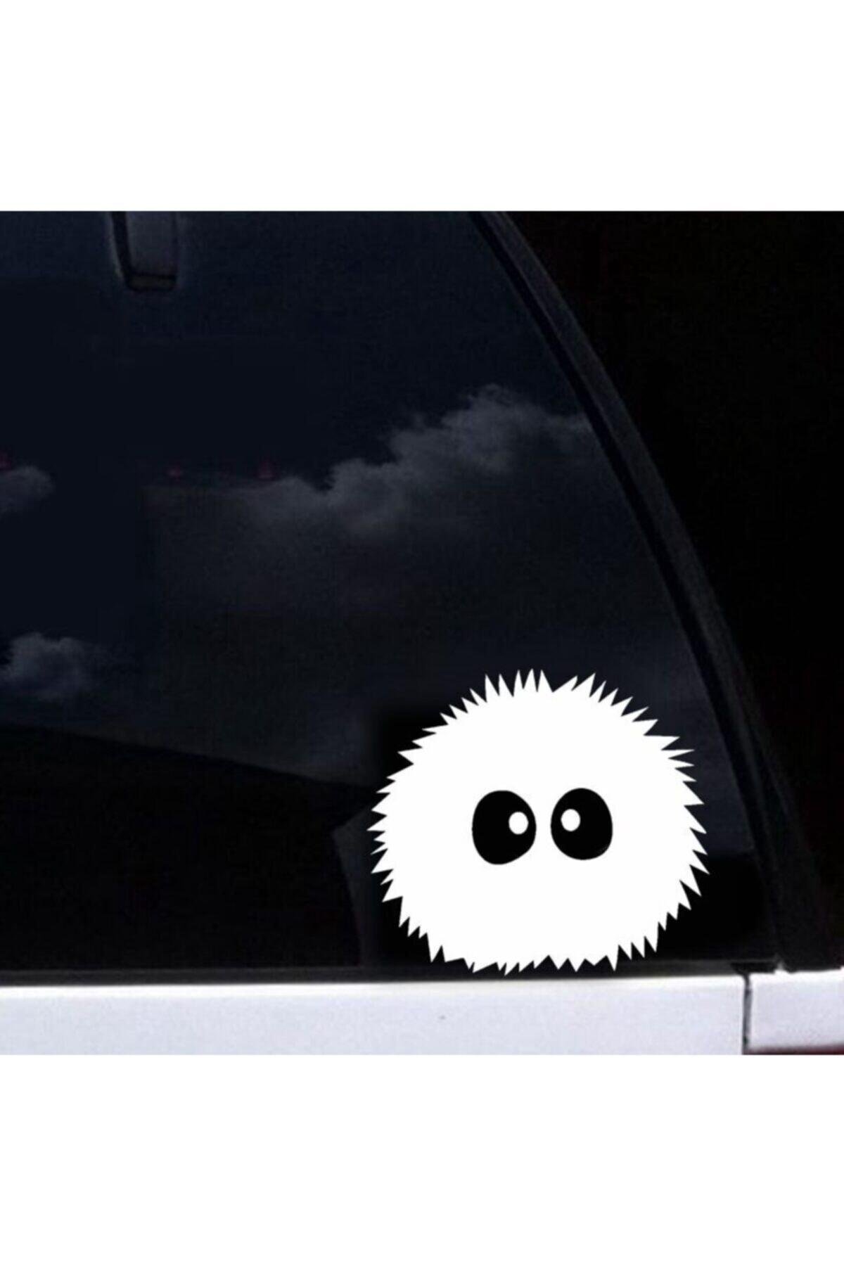 Komik Karikatür Tasarım Oto özel yeni sticker Beyaz 15*13,5 Cm