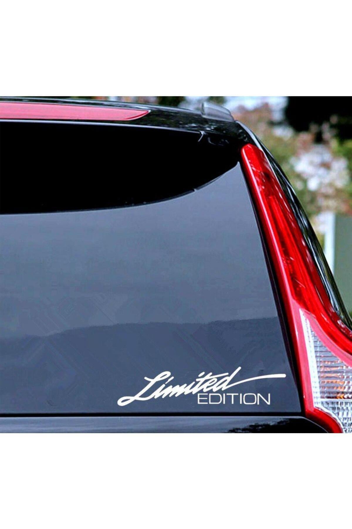 Limited Edition Oto özel yeni sticker Beyaz 23*7 Cm
