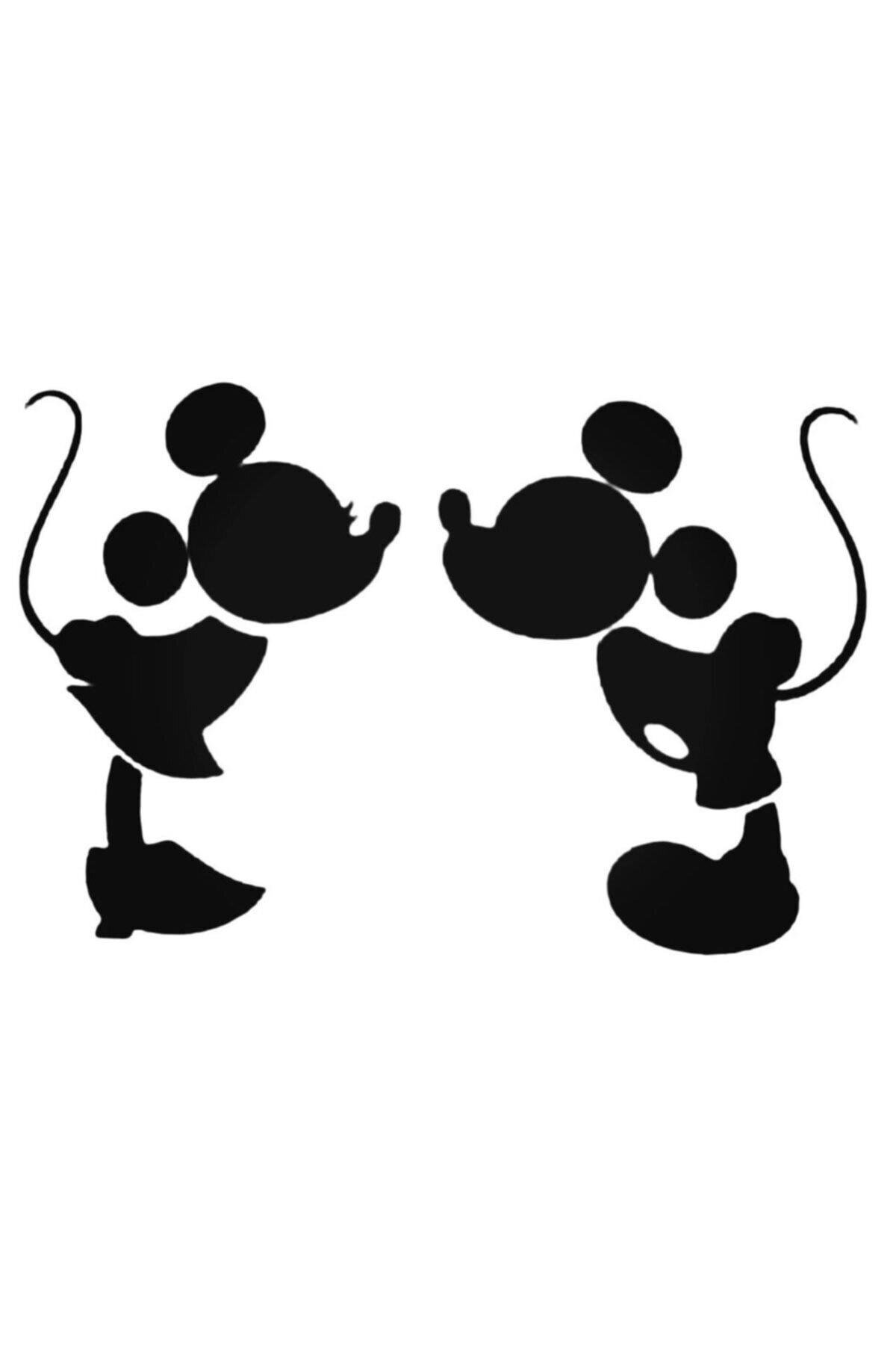 Mickey Mouse Oto özel yeni sticker 20 Cm