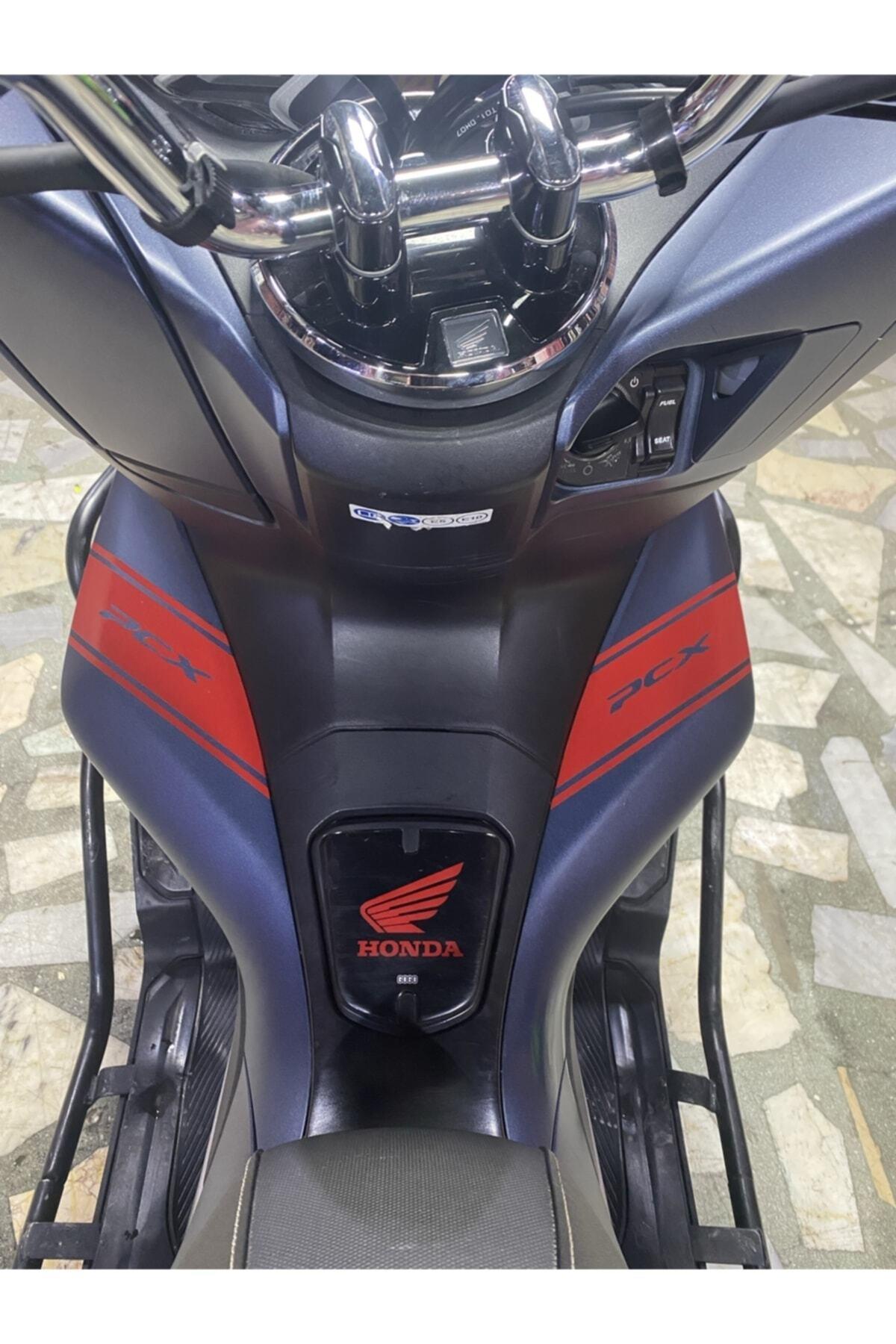 Motosiklet özel yeni sticker Pcx Kırmızı